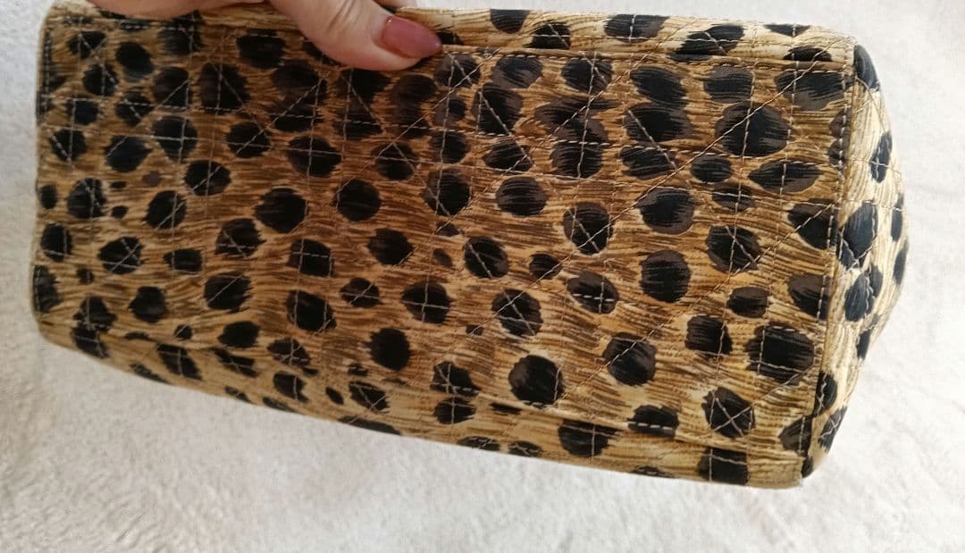 クリスチャンディオール Dior ヒョウ柄 ハンドバッグ 2way 最終値下げ