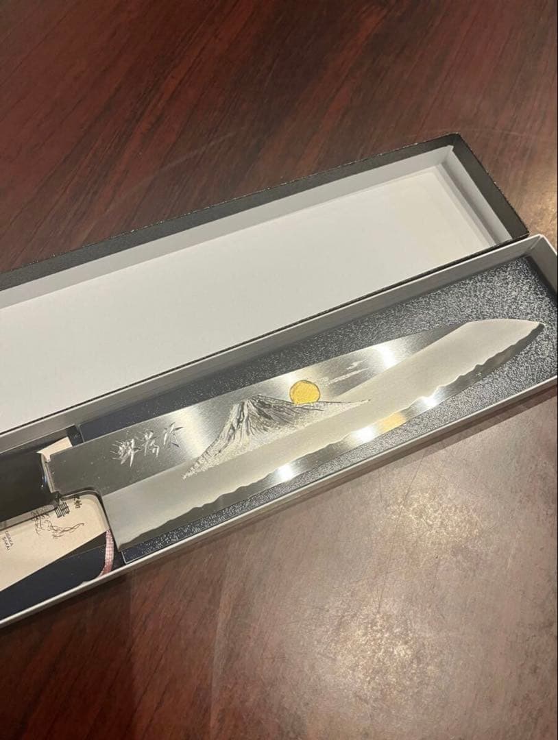 堺 孝行 牛刀　Traditional craft knife