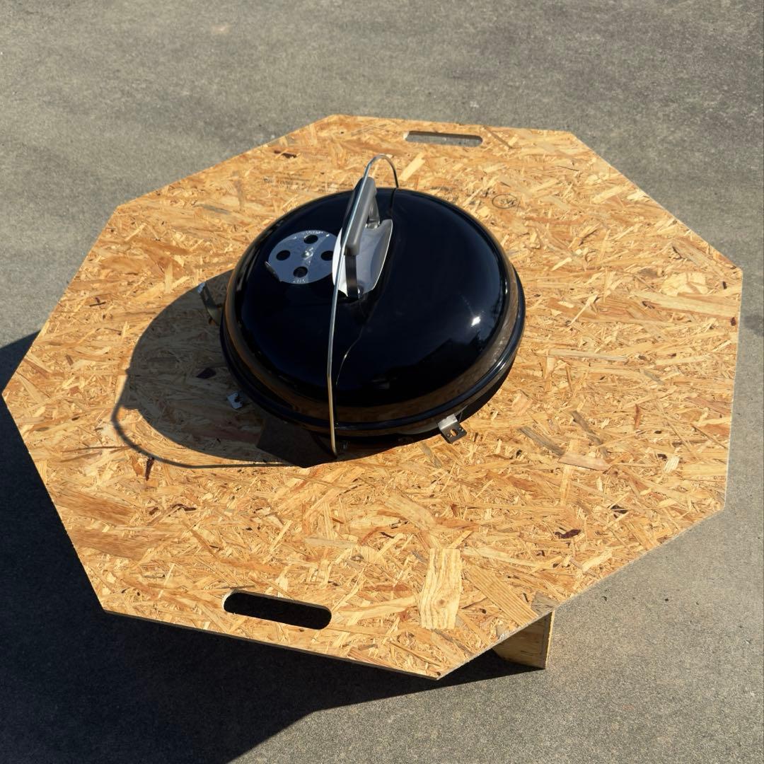 オクタゴンテーブル ※weberジャンボジョー 47cm専用　ヘキサテーブル