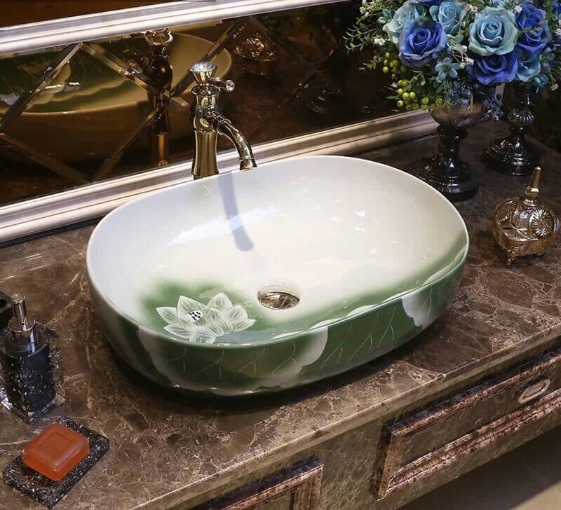 洗面ボール 陶器 手水鉢  手洗器 手洗い鉢 洗面器 蛇口