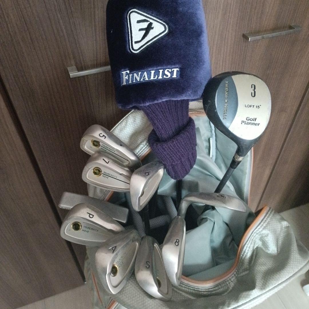 Puma　バッグ　ゴルフクラブ11本セット　右利用