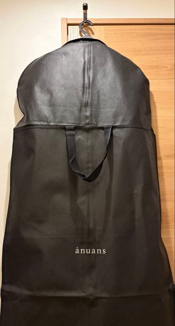 アニュアンス　リバーウールミドルトレンチコート　ECRU