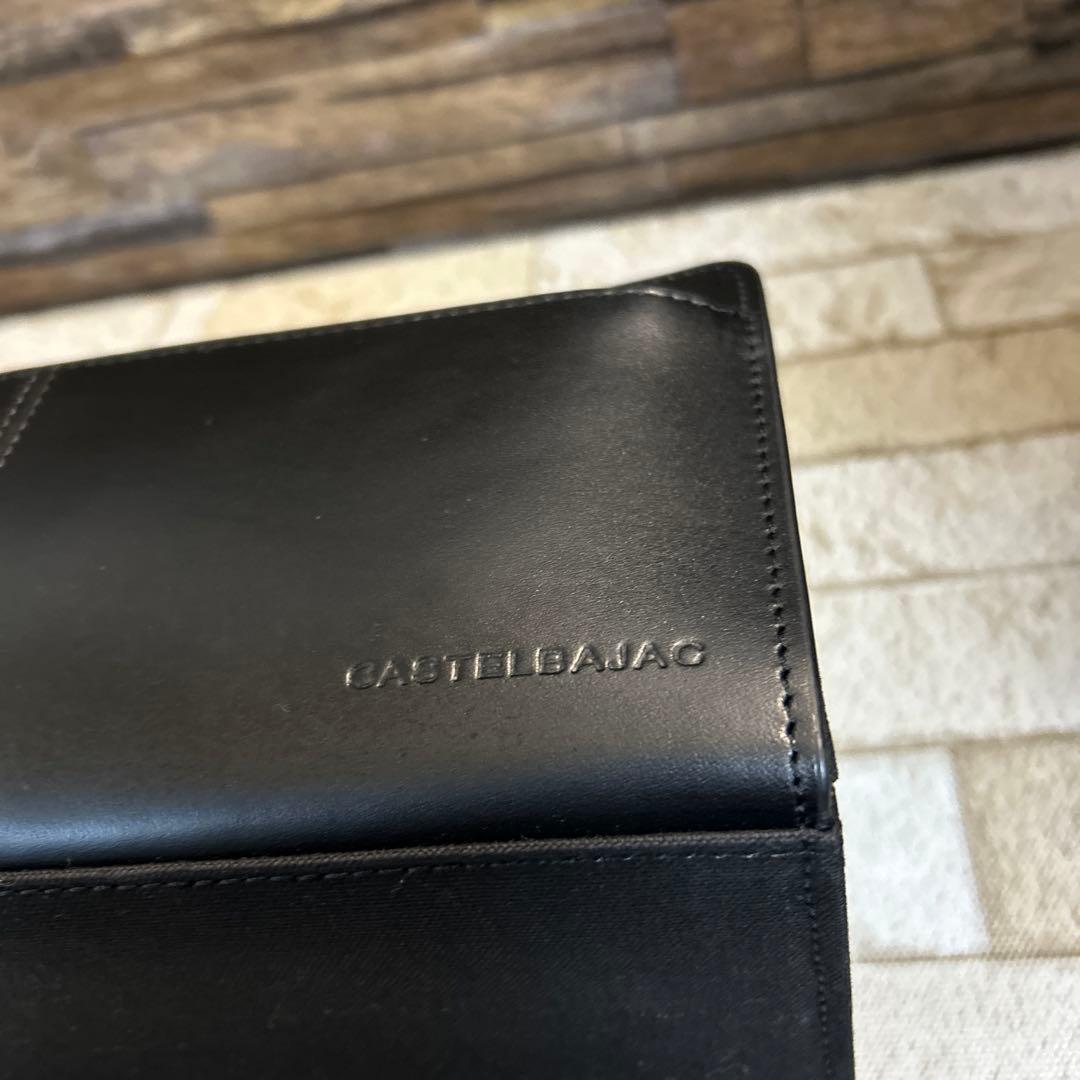 CASTELBAJAC カステルバジャック セカンドバッグ 本革 黒　美品