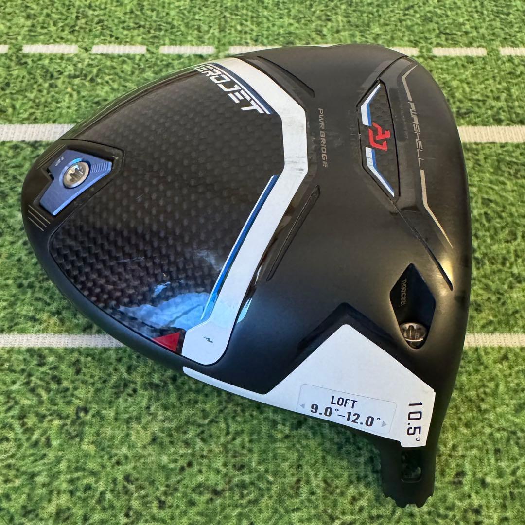 AEROJET ドライバー 10.5° ヘッドのみ ヘッドカバー付き コブラ