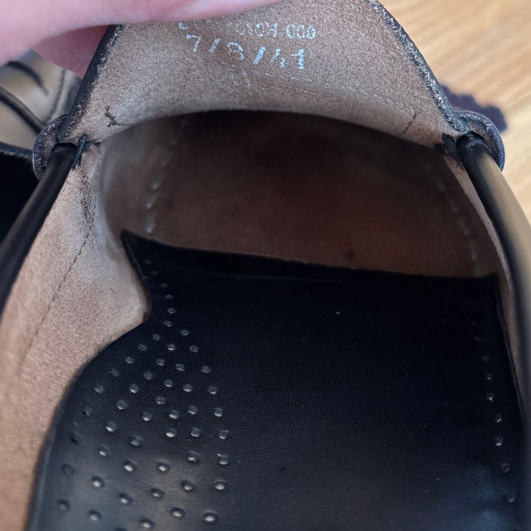 G.H. Bass LARSON ブラック ローファー　uk7 us8