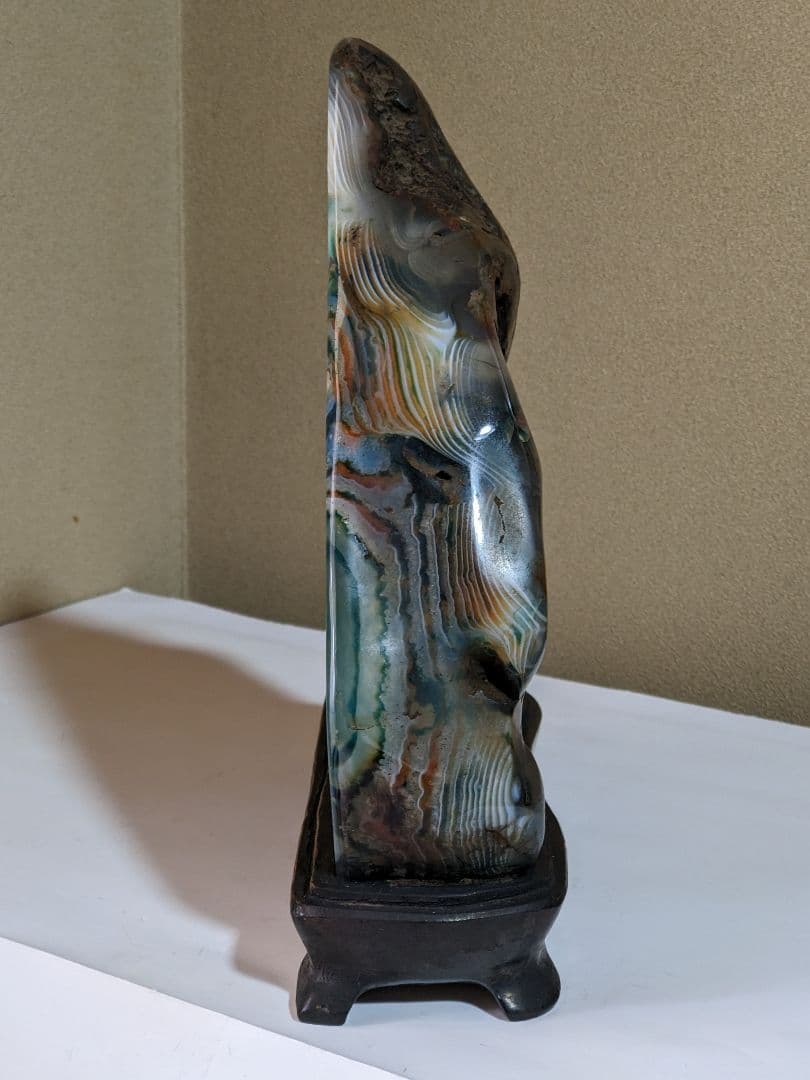 ♦中国 古玩 天然石瑪瑙 古美術品 置物飾り 骨董品コレクション