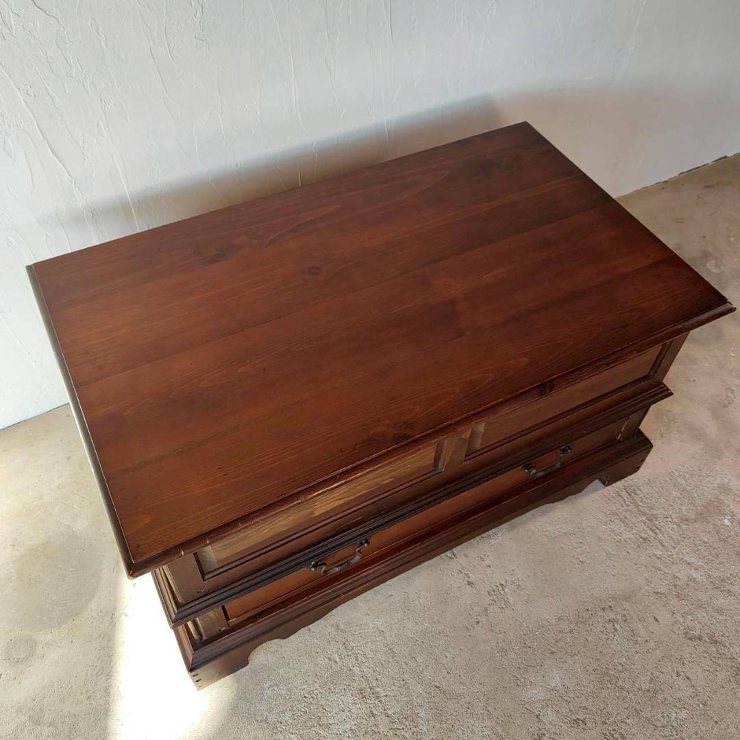 ヴィンテージ　ブロイヒル Broyhill 収納テーブル 幅93