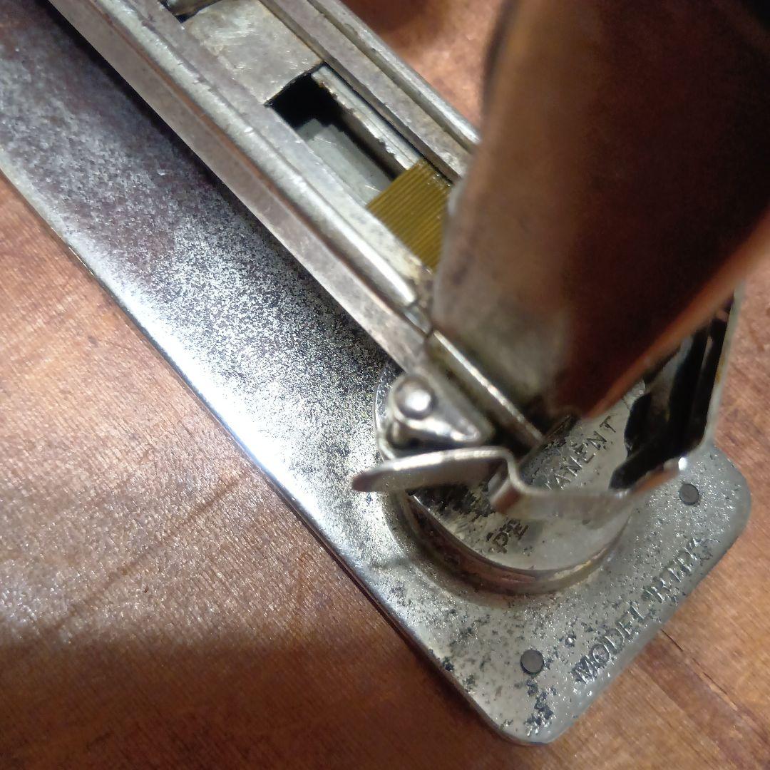 アメリカ製ヴィンテージMarkwell　ホチキス＆ステープル　NY　文房具