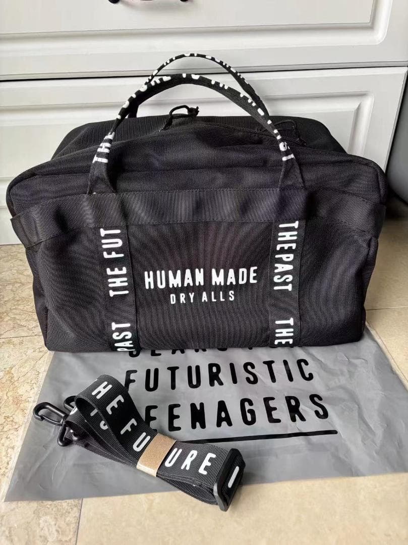 HUMAN MADE スケート ミニダ ッフルバッグ ブラック
