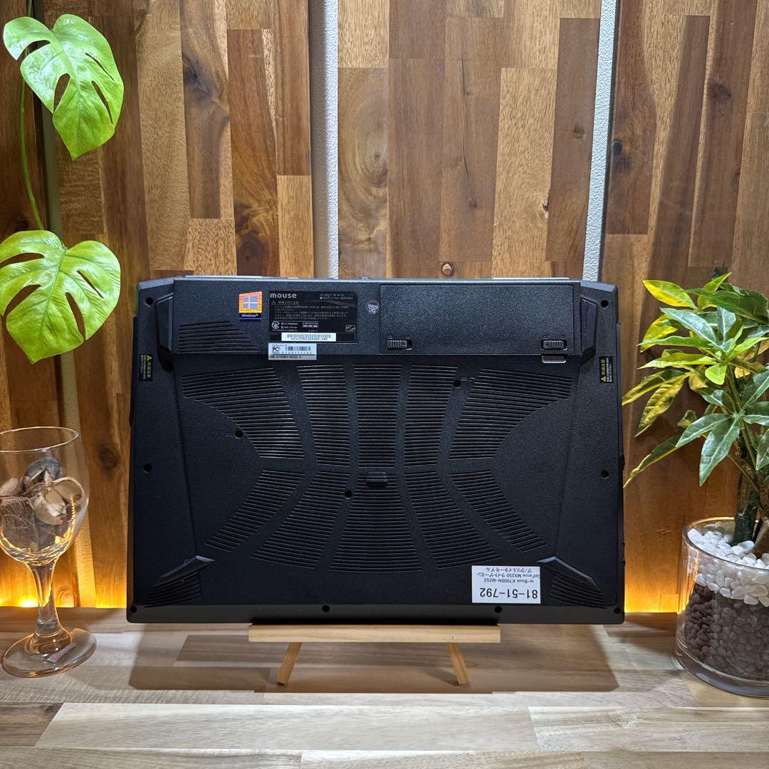 美品ゲーミング‼️Mouse☘️最高峰i7☘メモリ16GB☘フルHD☘ノートパソコン