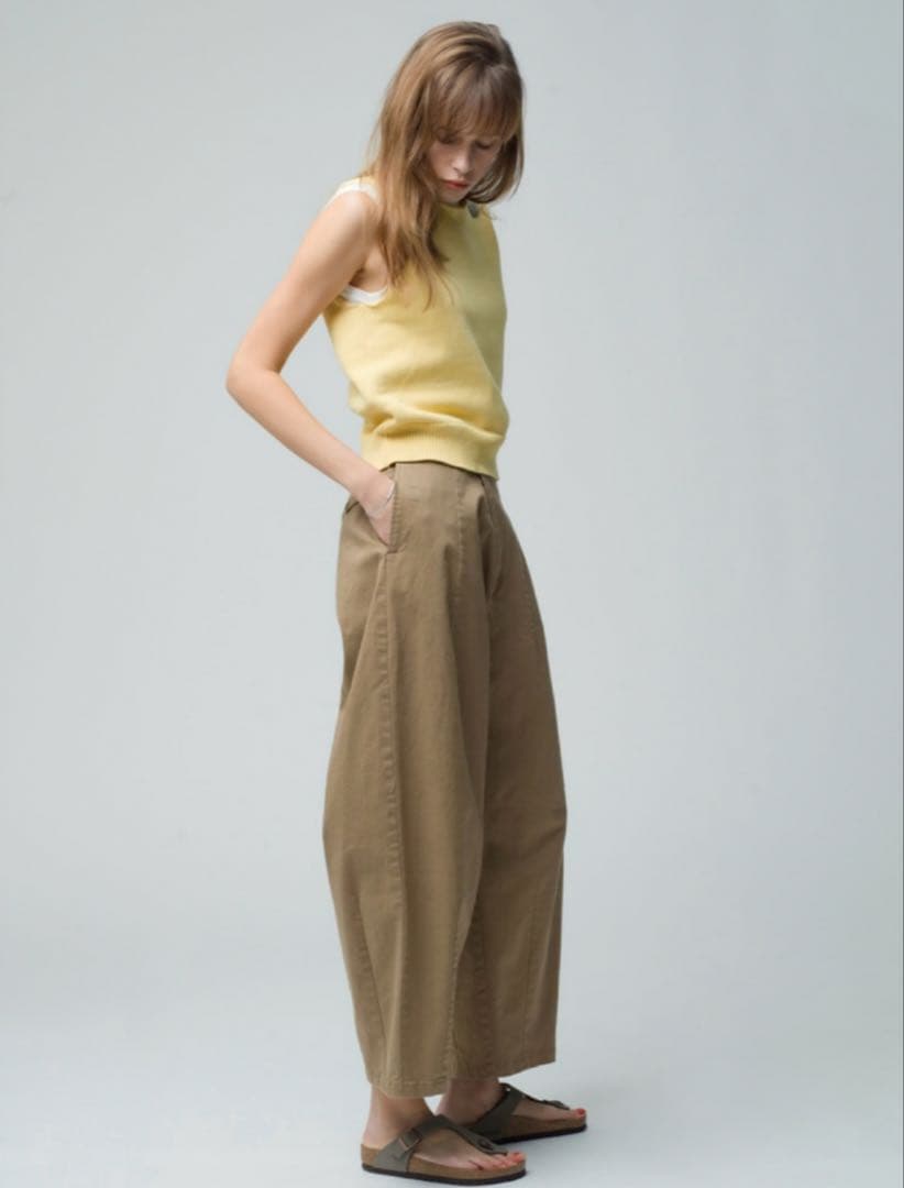 RHC Ron herman ワイドミリタリーパンツ ベージュ XS