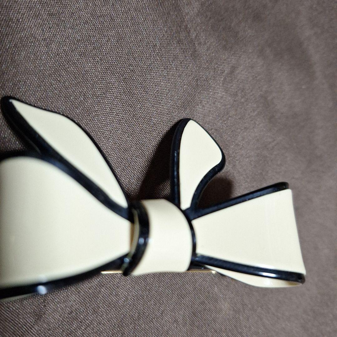 再お値下げ　美品　アレクサンドルドゥパリ リボン バレッタ