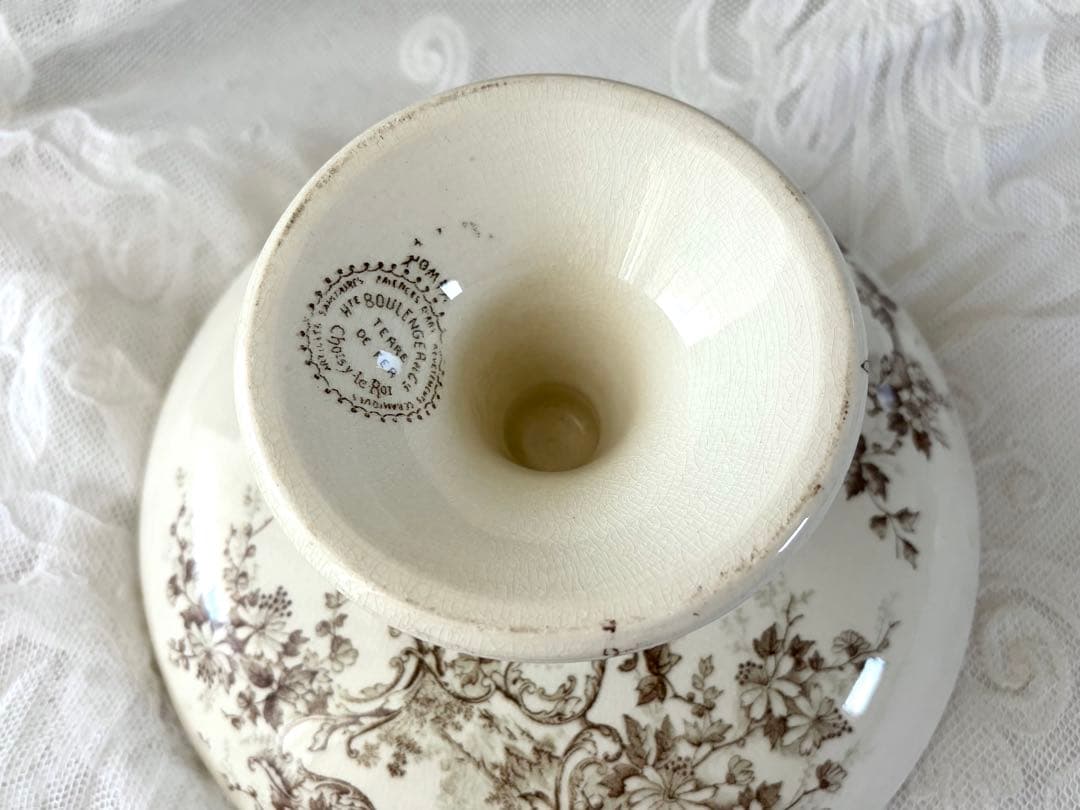 【希少】 フランスアンティーク コンポティエ ショワジールロワ ポンパドール