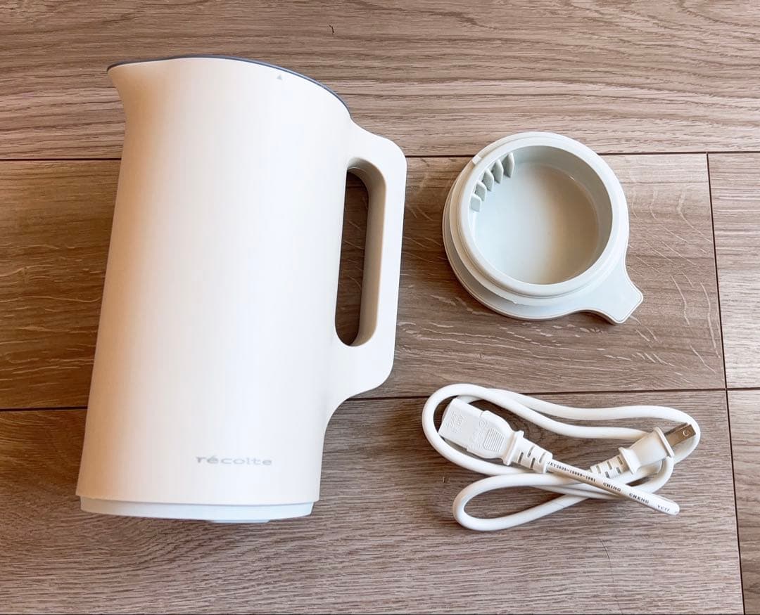 recolte レコルト 自動調理ポット クリームホワイト