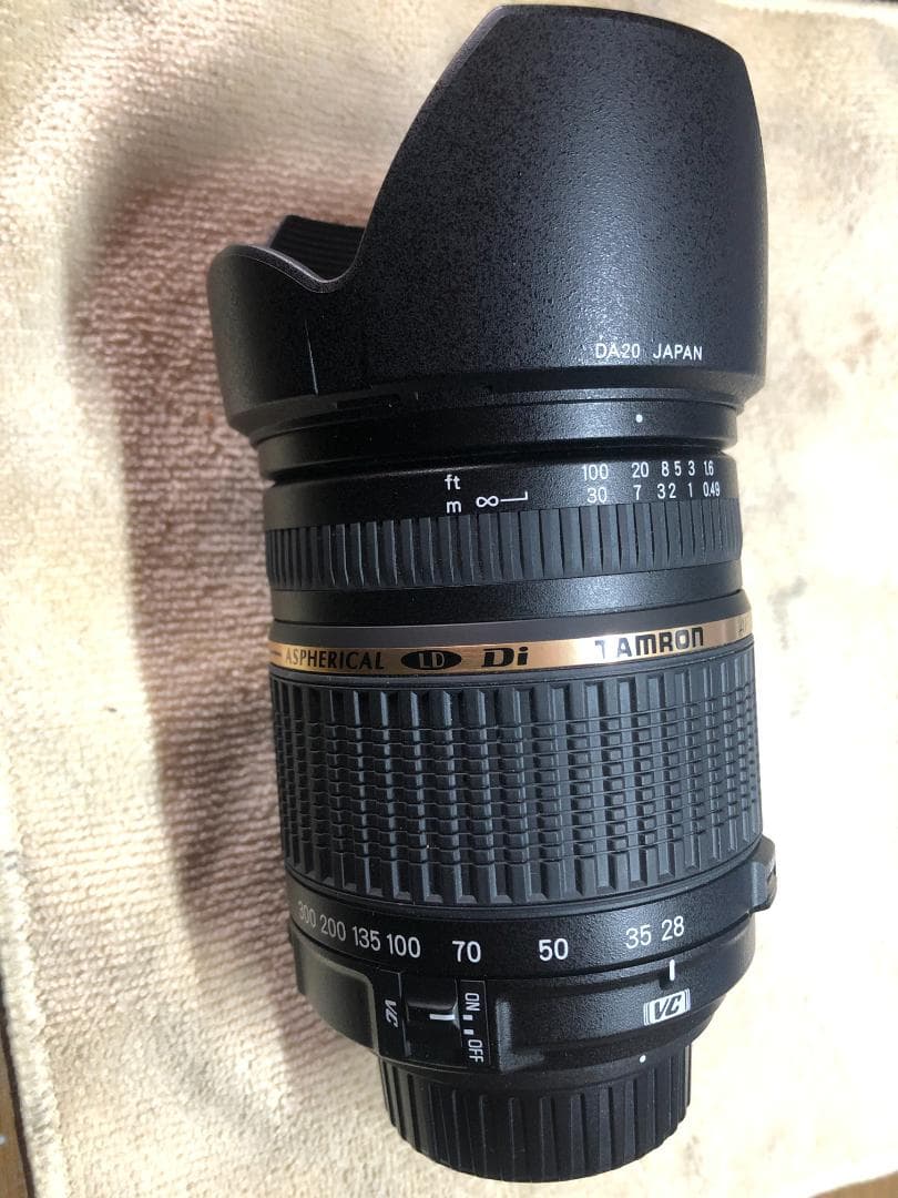 【中古】TAMRON 高倍率ズームレンズ ニコン用 フルサイズ対応 A20NII