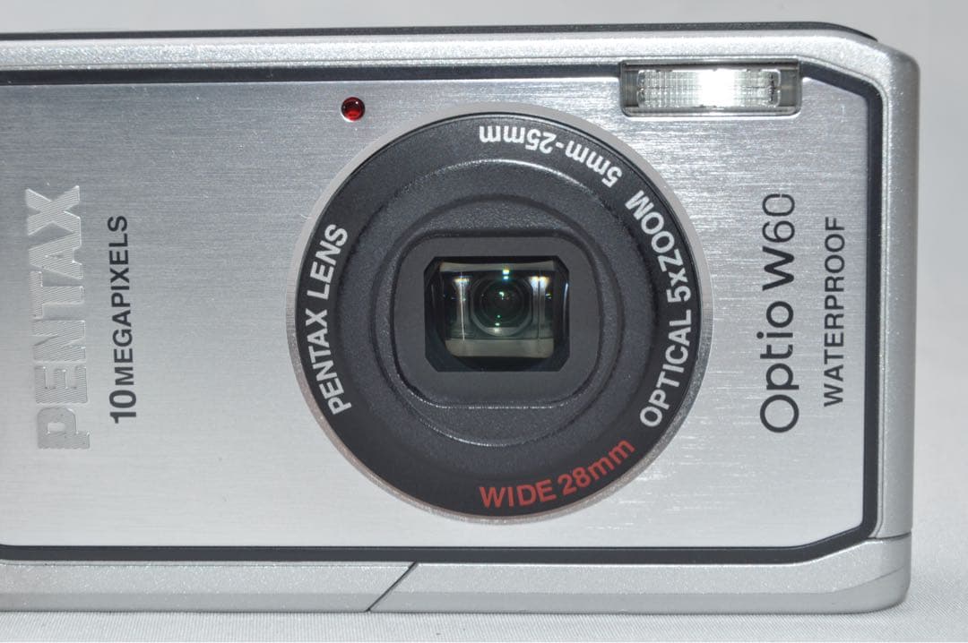 【動作OK】 PENTAX ペンタックス Optio W60 デジタル カメラ