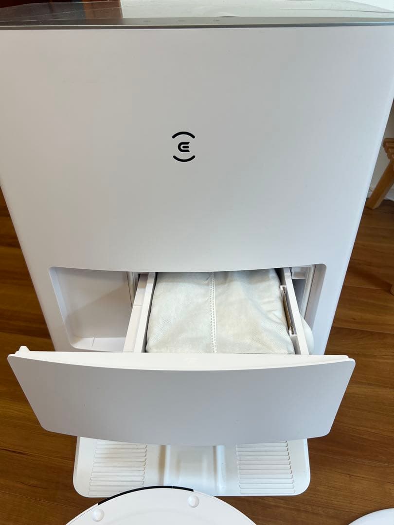 ECOVACS(エコバックス)DEEBOT T10 OMNI ロボット掃除機 白