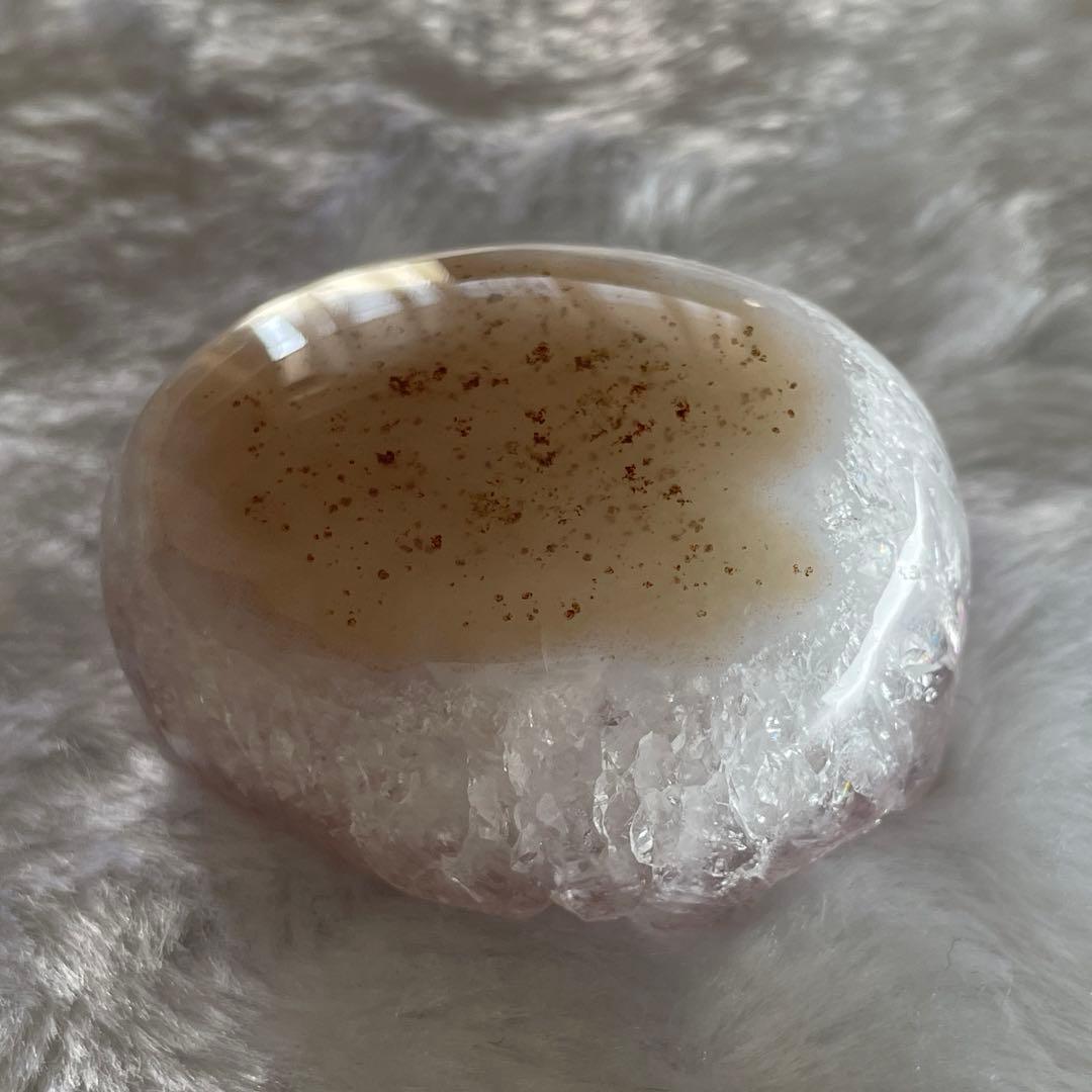 【匿名配送】ピンクアメジスト クラスター 結晶 水晶 天然石 原石 デンドリ入り