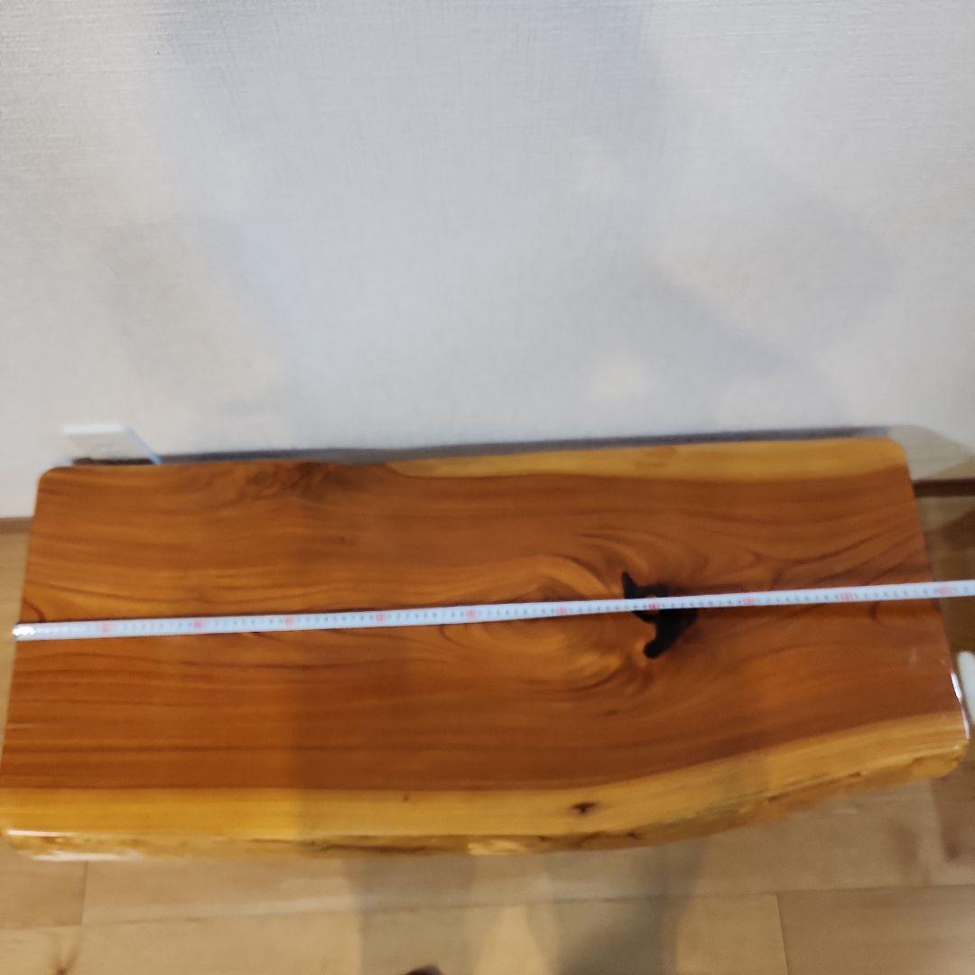 値下可　一枚板テーブル　②