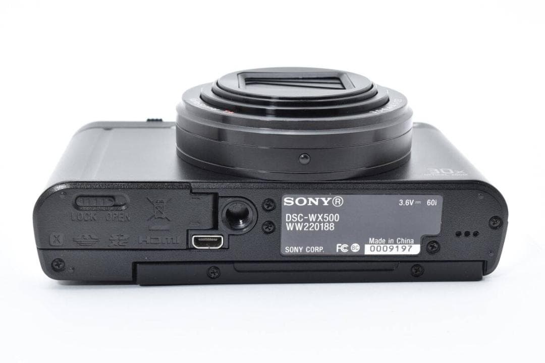 ソニー　SONY DSC-WX500 ブラック　通電確認済み　現状品 ＃A332