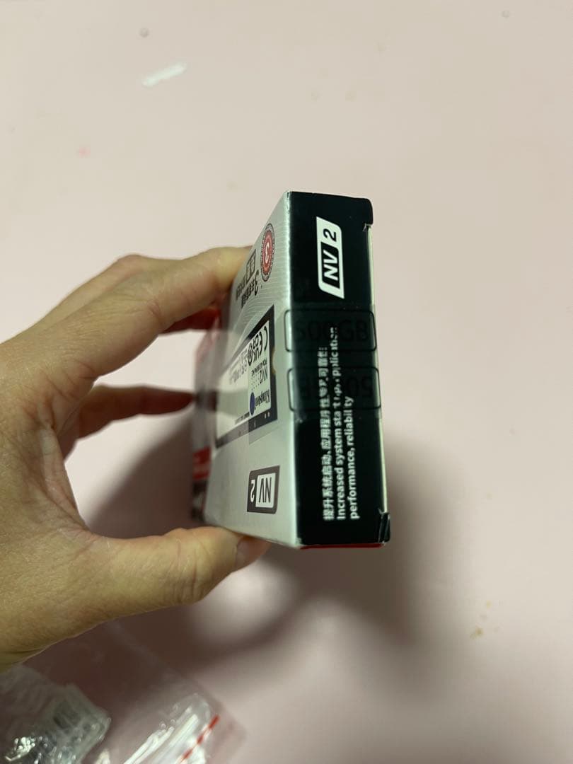 メモリー Kingston NV2 500GB M.2 SSD