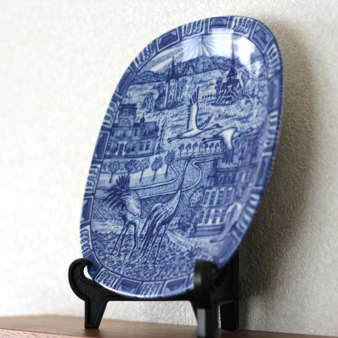 美品・ロールストランド 1979年 飾り皿　グンナーニールンド　北欧ヴィンテージ