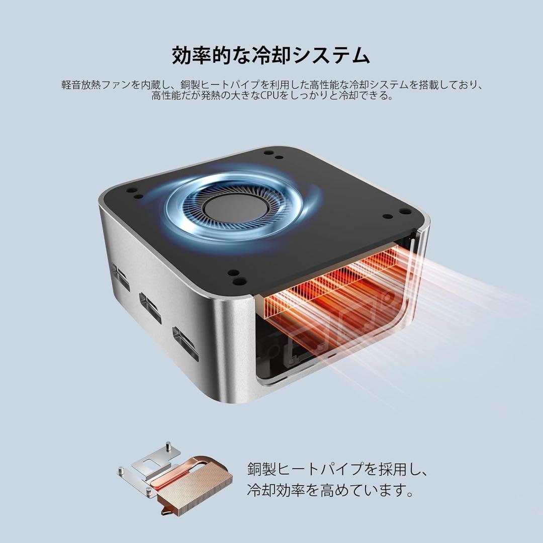 ミニpc 第12世代インテルAlder Lake-N100 minipc