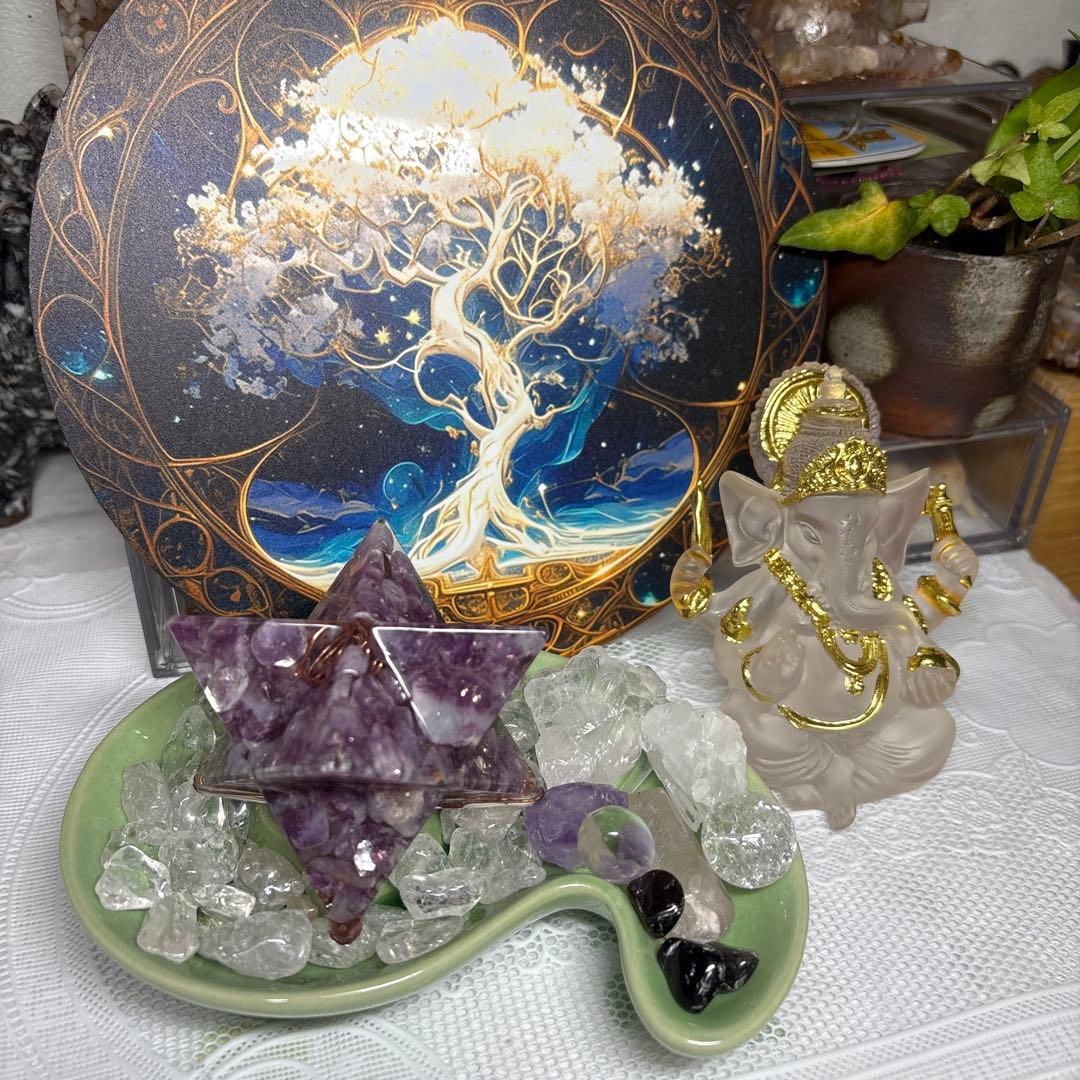 オルゴナイト マカバスター 大 レピロドライトシリカ