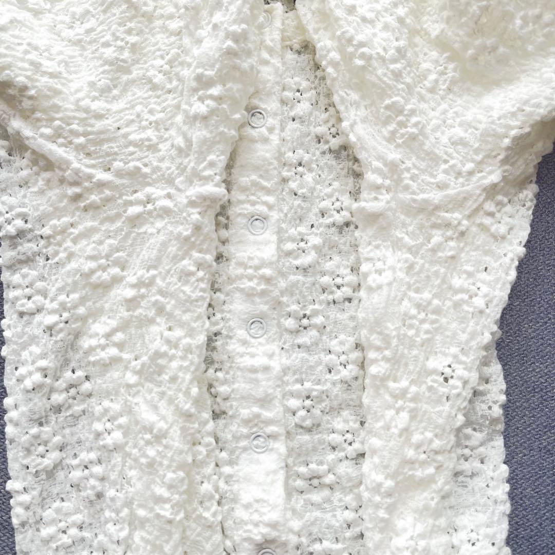 プチルル　レースカーディガン　エディットフォールル