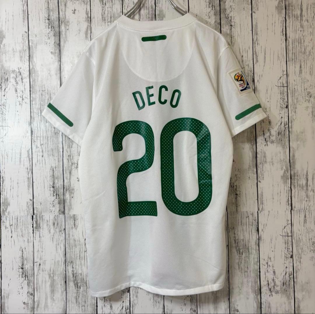 美品　ナイキ ポルトガル代表 ユニフォーム デコ #20 2010W杯