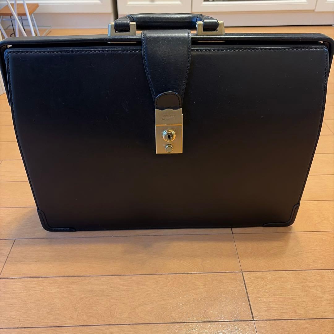 ソメスサドル エグゼクティブ ダレスバッグ ブラック