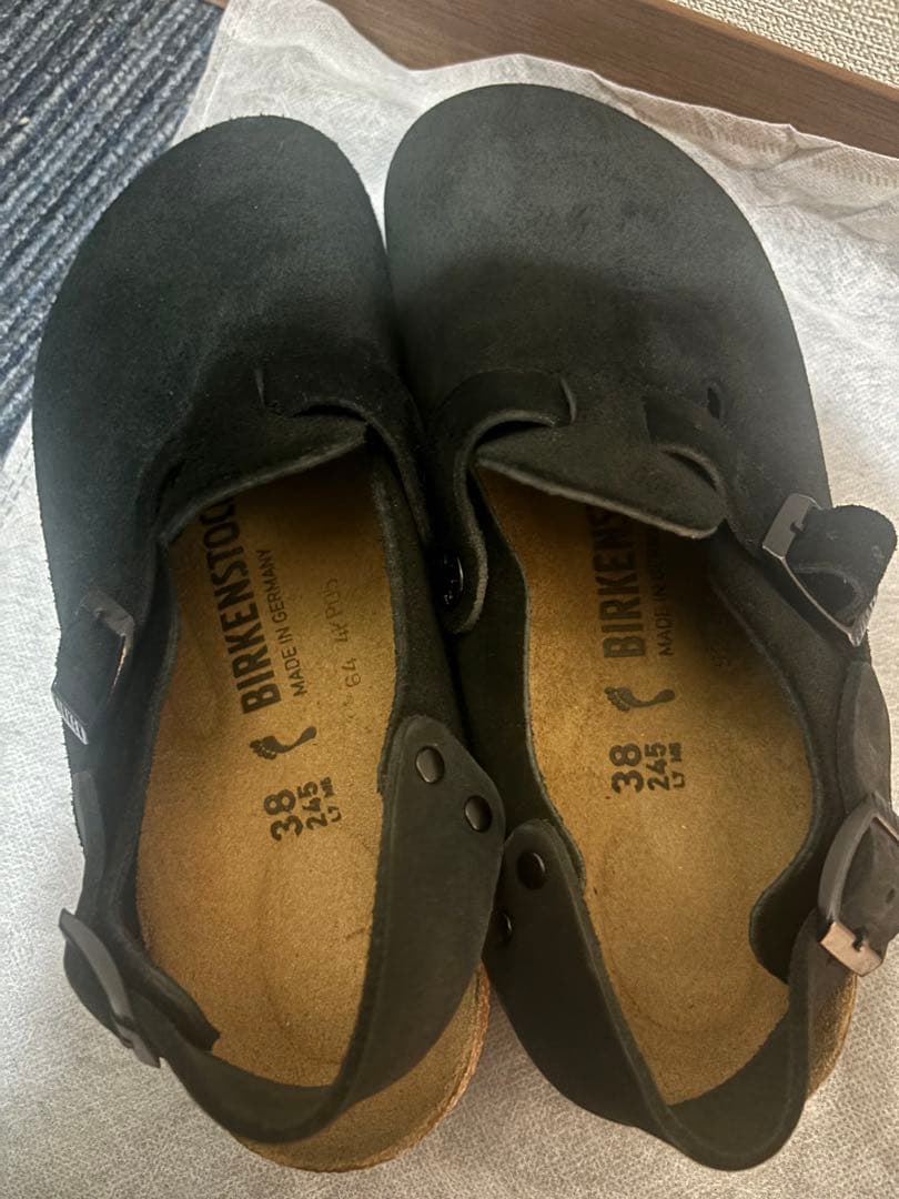 靴 BIRKENSTOCK Tokio Suede 38 24.5