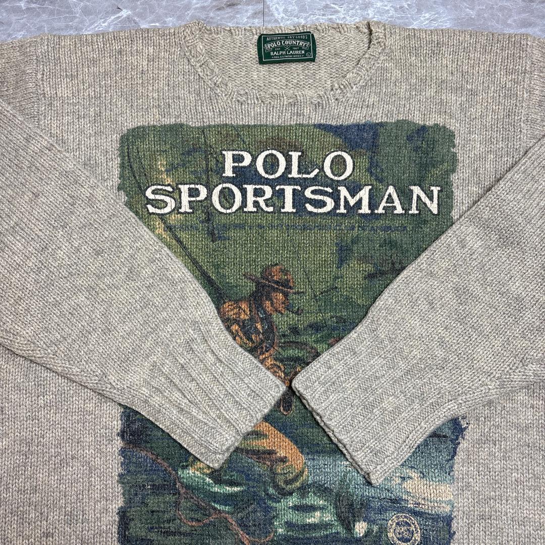 希少 Ralph Lauren Polo Country ニット セーター L