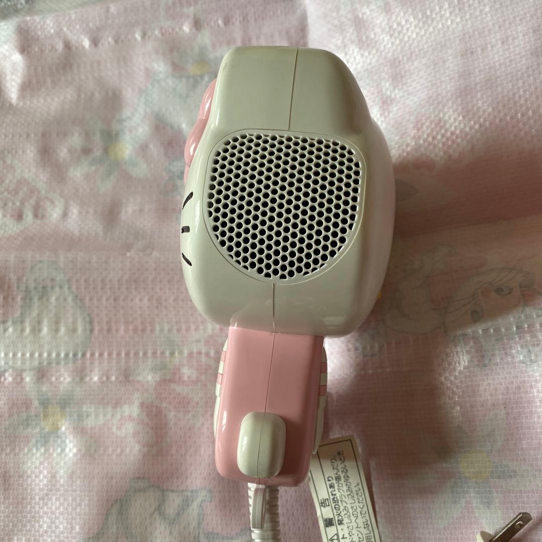 ハローキティ　レトロ　ヘアードライヤー　　　キティダイカットドライヤー　未使用
