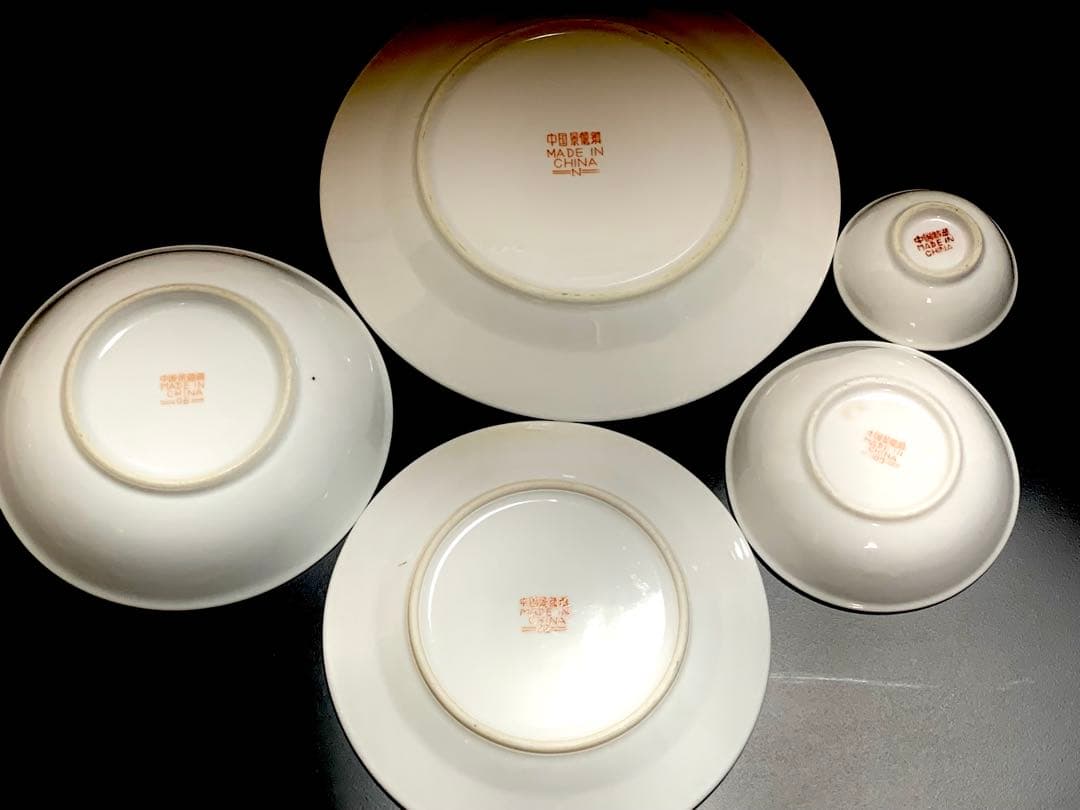 景徳鎮 食器20点セット 急須 茶碗 湯呑 皿 カップ