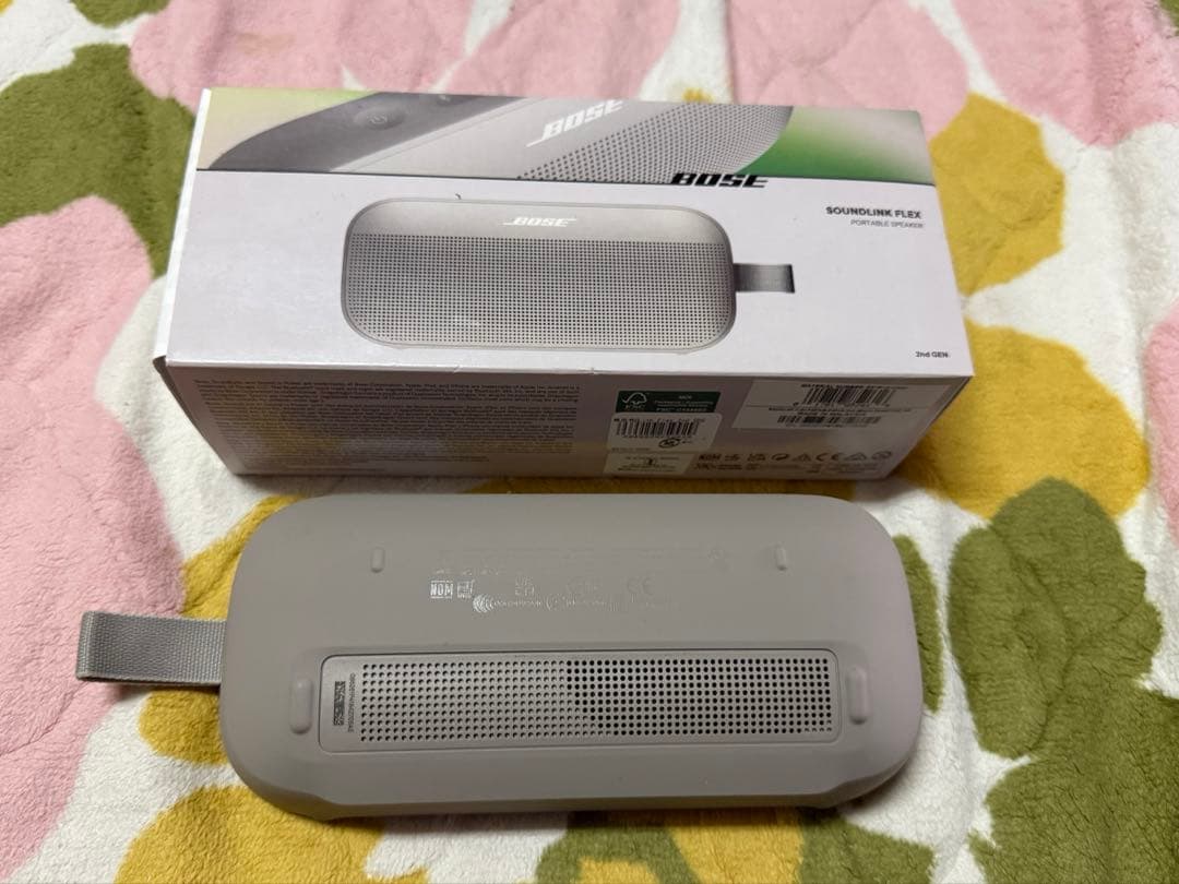 Bose SoundLink Flex ワイヤレススピーカー グレー　保証書あり