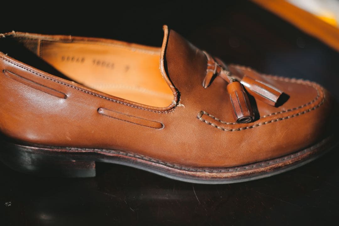 jalan sriwijaya タッセルローファー 26cm ブラウン