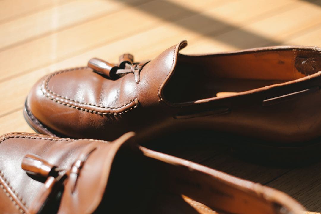 jalan sriwijaya タッセルローファー 26cm ブラウン