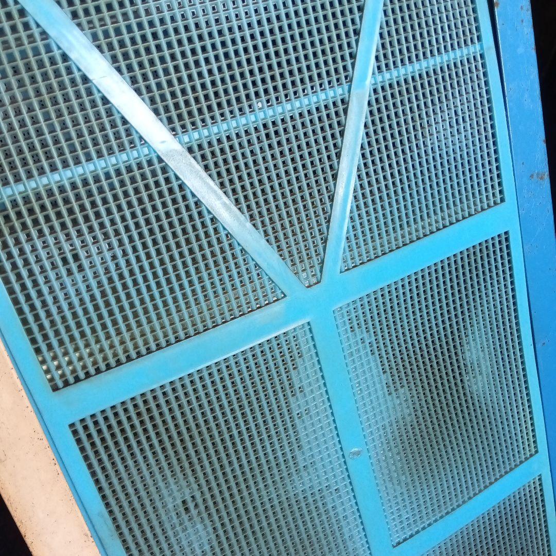 収納棚 蠅帳 昭和レトロ 車の柄 中古品