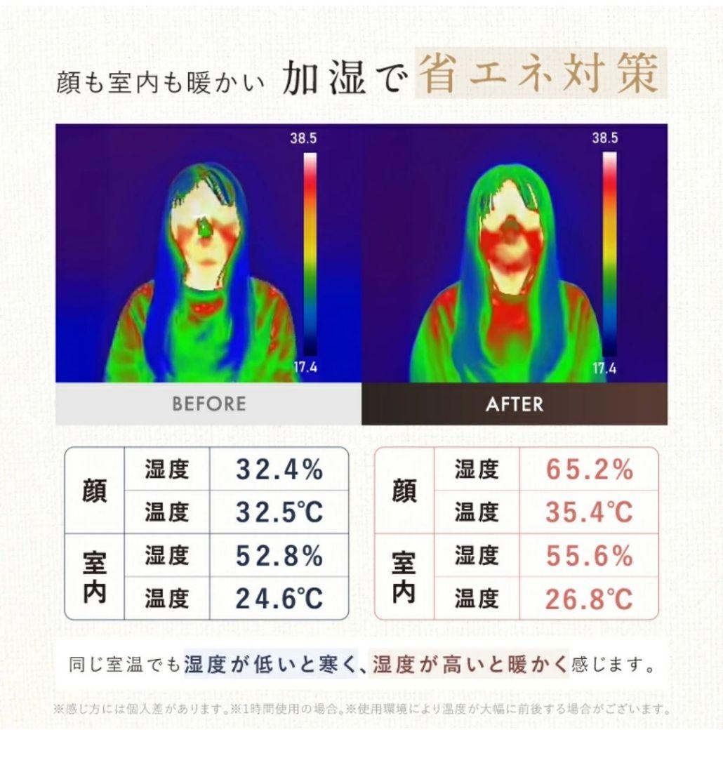 Nan加湿器 URURA スチーム式 500ml/h 3L　NIPLIFE