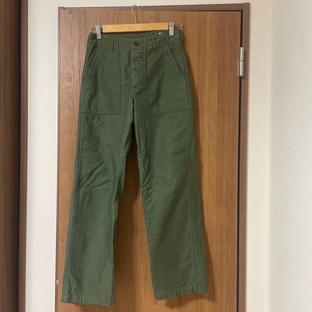 定価21870円orSlow(オアスロウ) ファティーグパンツベイカーパンツ 0