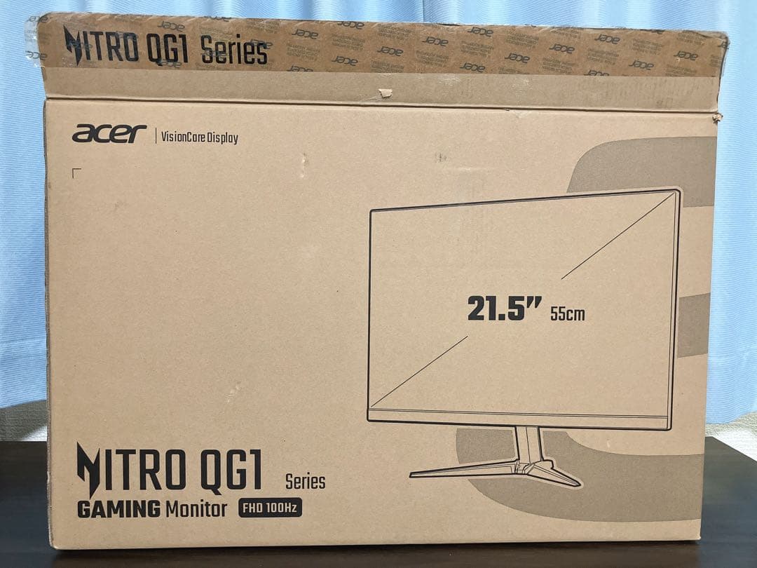 acer モニター qg221q