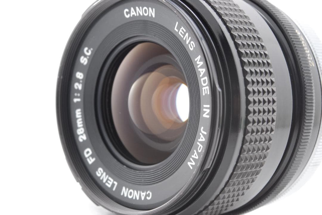 レンズ(単焦点) Canon FD s.c. 28mm f/2.8