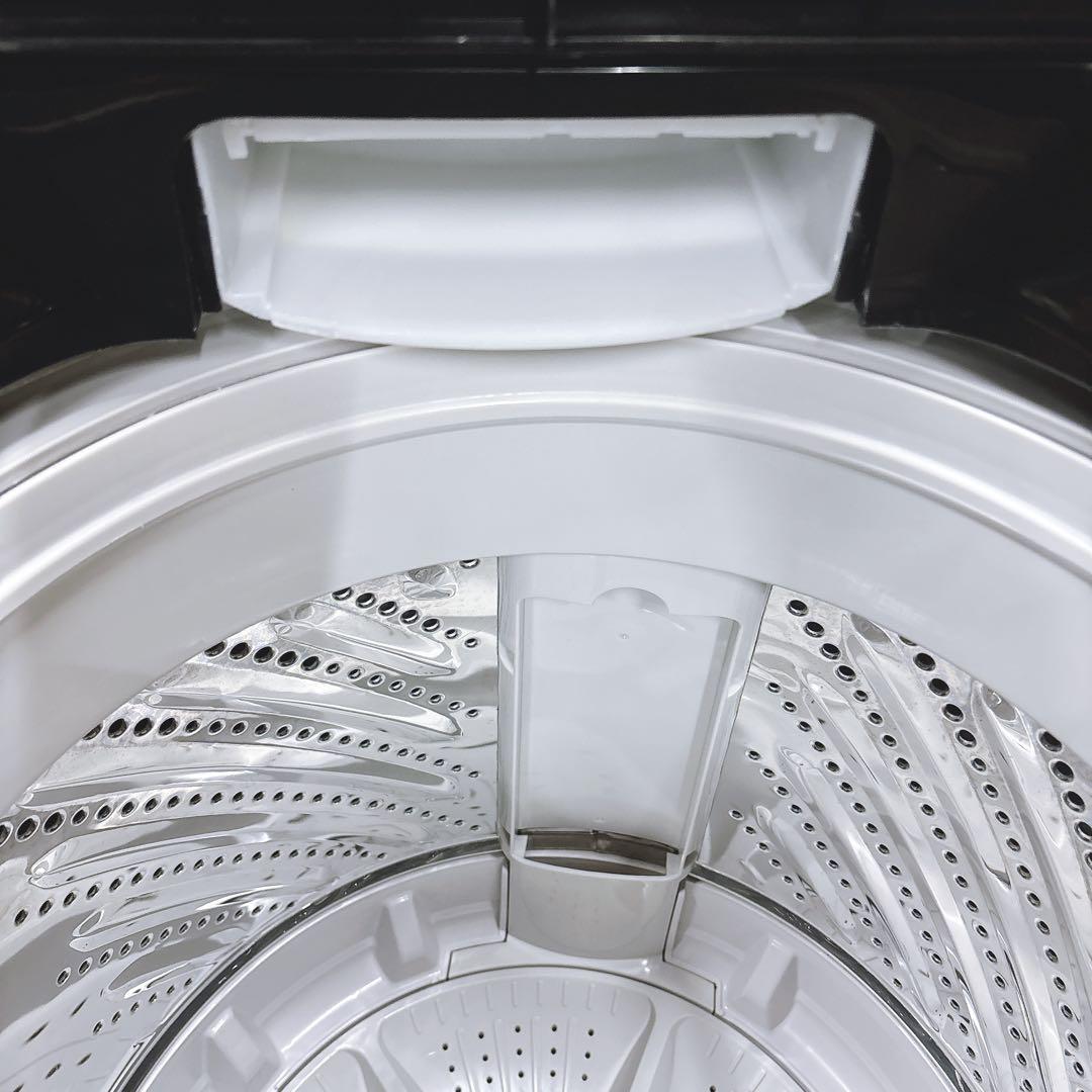 ★送料込み★2023年製 5kgアイリスオーヤマIAW-T504ブラック黒色