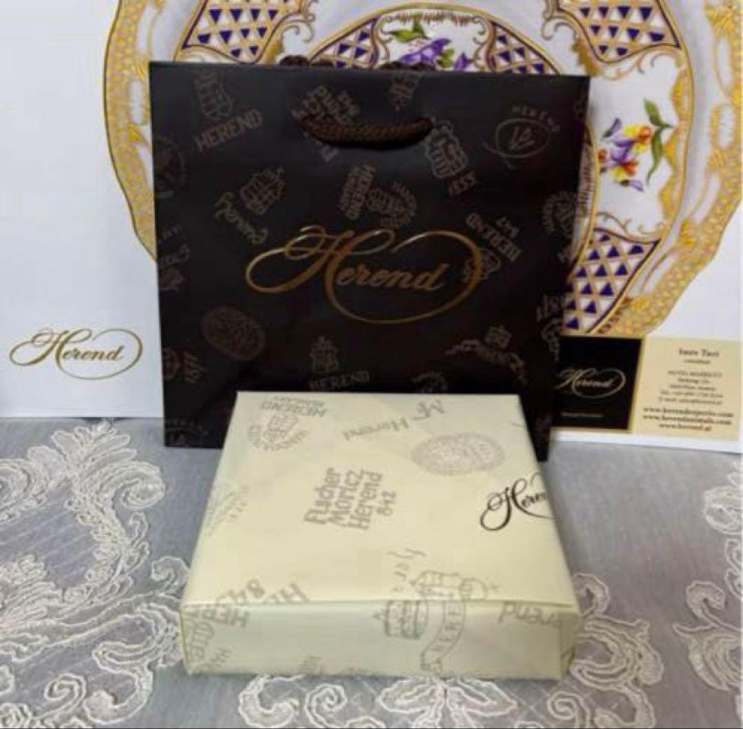 ［新品］Herend☆ヴィクトリアブーケ☆豆皿セット