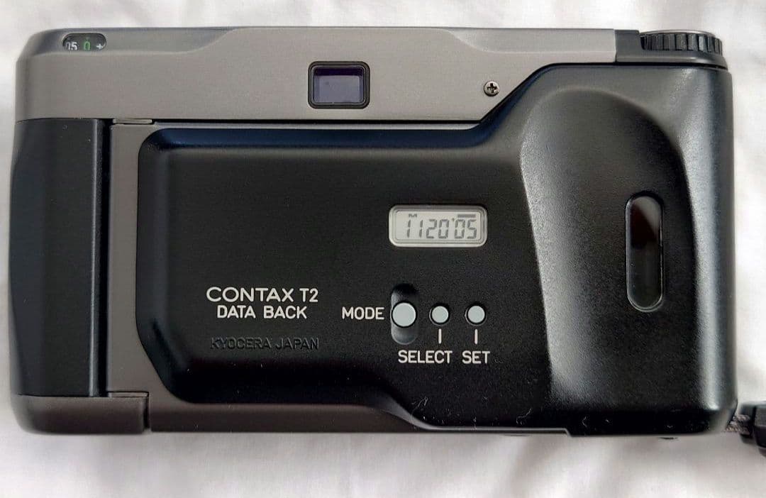 CONTAX T2 カメラ　チタンブラック　データバック　付属品　全付