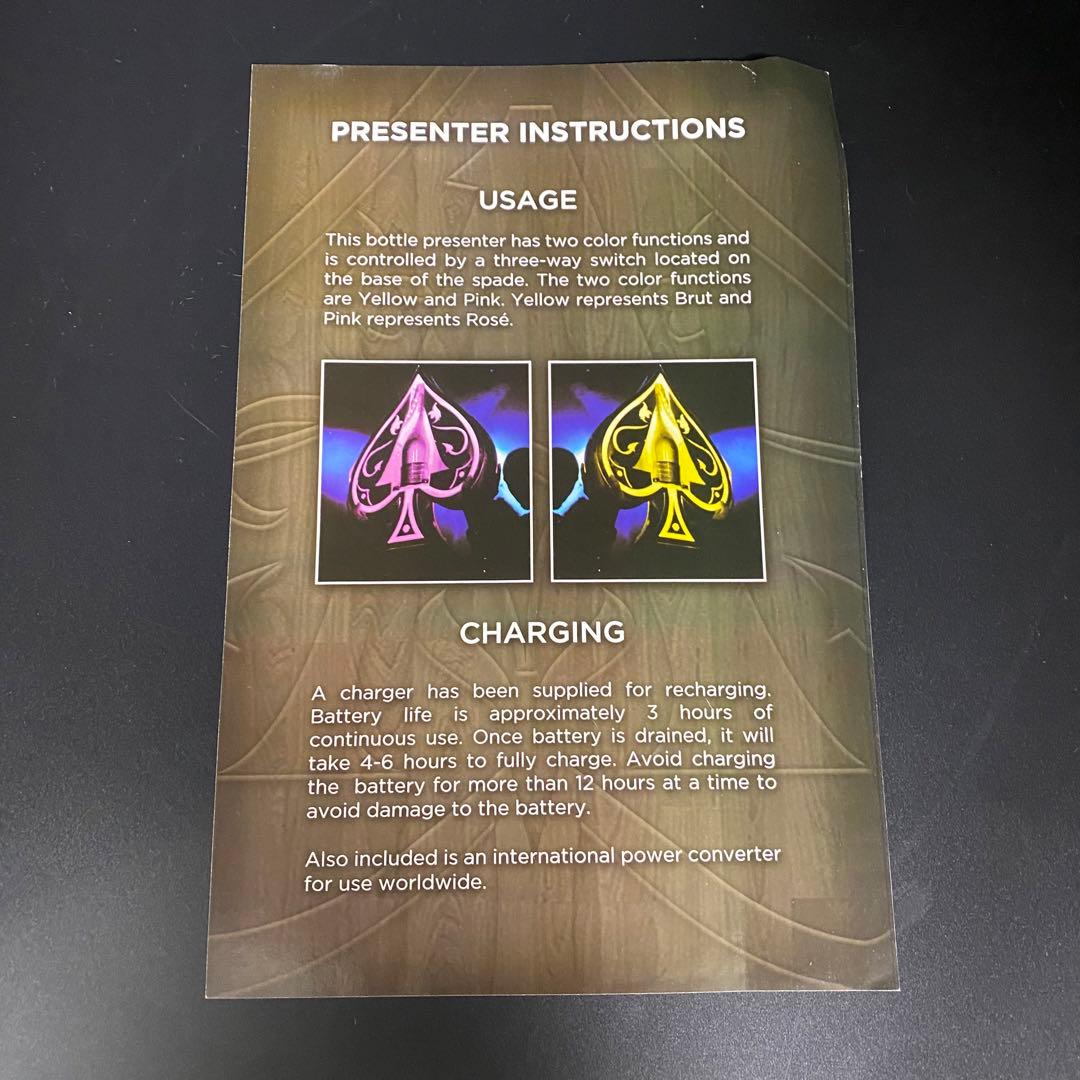 【非売品】アルマンド シャンパン ディスプレイ LED ライト トランプタワー