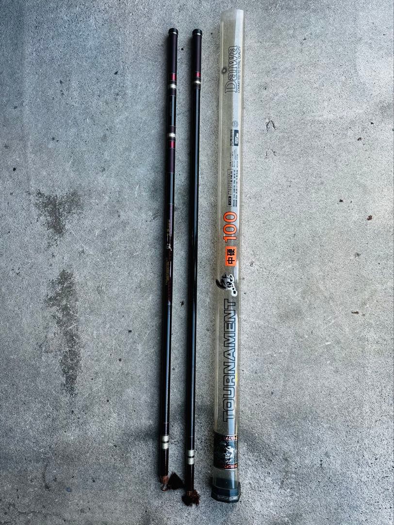 ダイワ　鮎竿 トーナメント中硬100 また88の鮎竿としても使える。