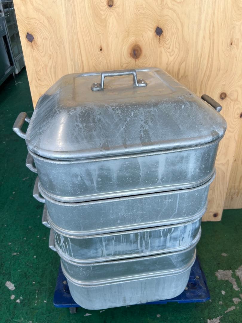 アルミ5段蒸し器