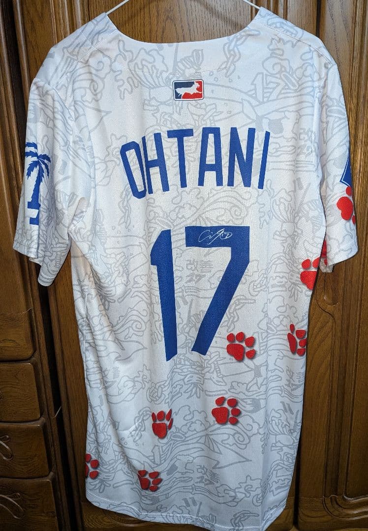 未使用 OHTANI 17 デコピン ユニフォーム
